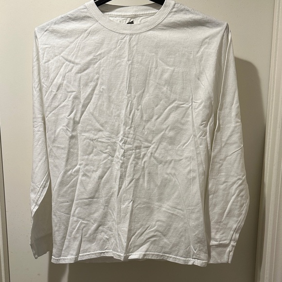 Hanes Other - Men's Long-Sleeve Hanes Tee Shirt - White